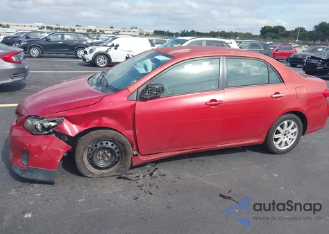 2012 Toyota Corolla Le z USA, uszkodzony, nr VIN 2T1BU4EEXCC912301